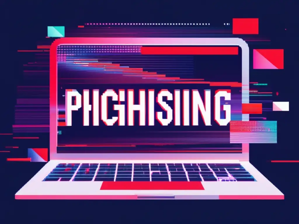 Alerta: Glitch art phishing - Reconoce y detén ataques de phishing con cursos de ingeniería social