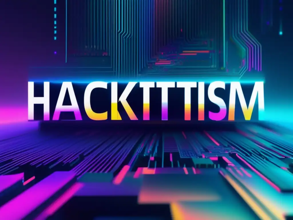 Arte glitch 8K: Amenazas y motivaciones del hacktivismo