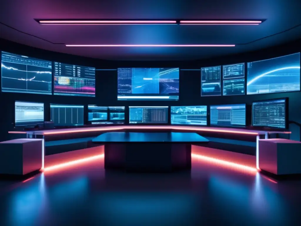 Ciberseguridad en el Sector Energético: Control room glitch art con monitorización de la red eléctrica y colaboración público-privada