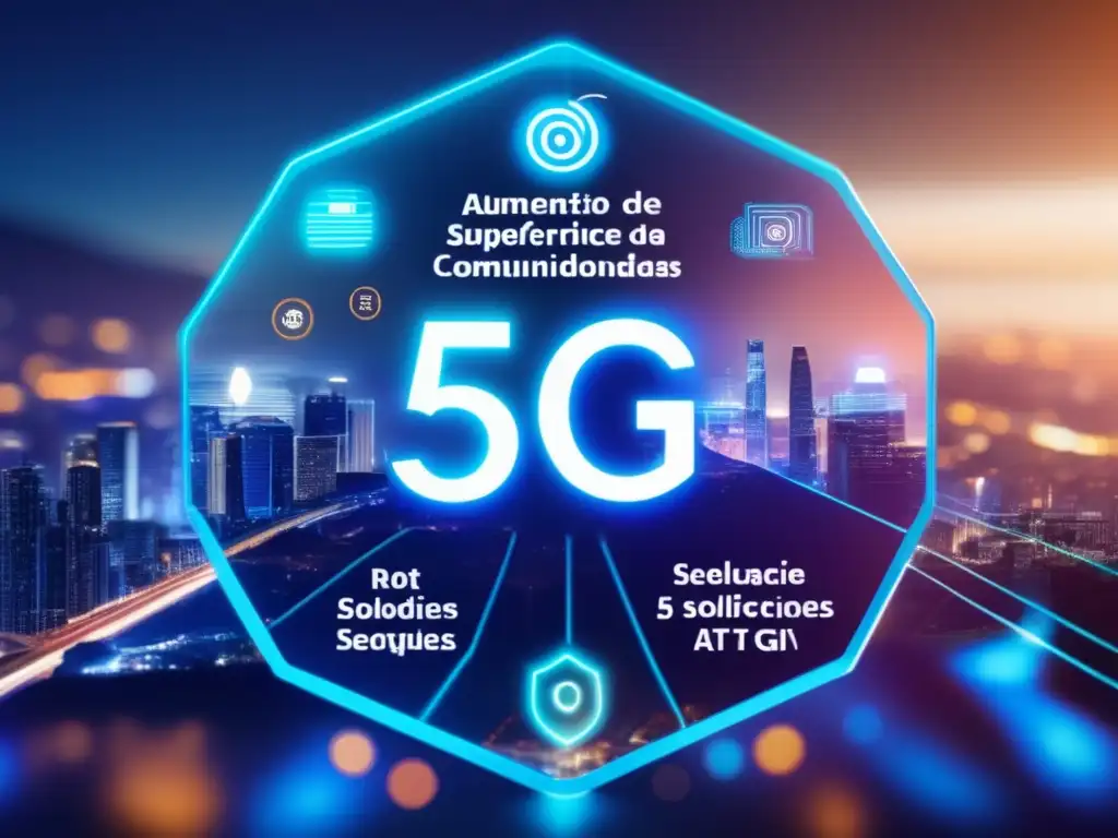 Ciudad futurista y tecnológica en 5G: Retos y soluciones