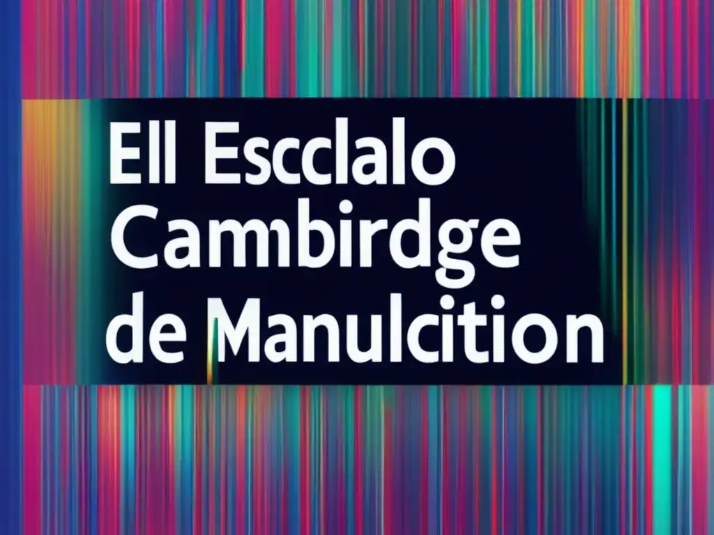 Glitch Art: Ciberseguridad en el escándalo de Cambridge Analytica