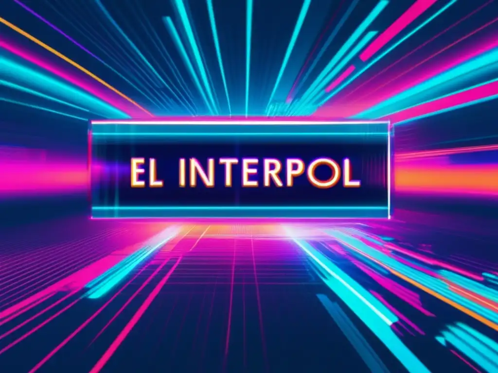 Glitch Art: Importancia de INTERPOL en ciberseguridad internacional