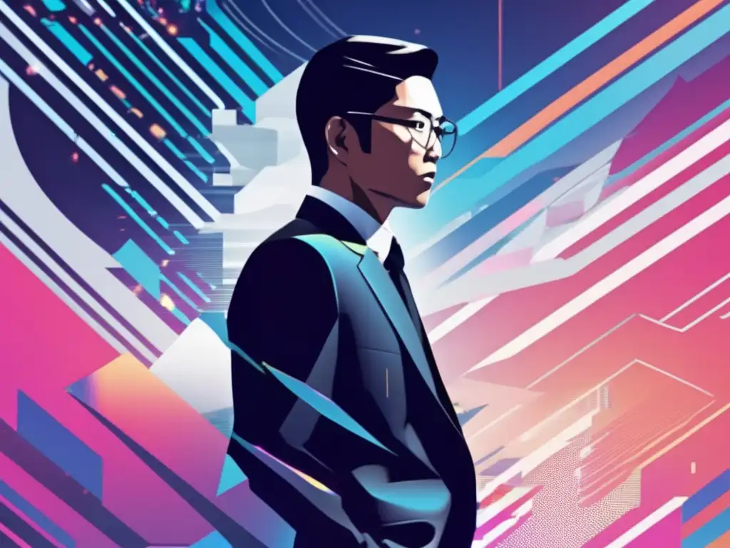 Cazador cibernético en acción Héroe Tsutomu Shimomura en ciberseguridad: historia de captura a Kevin Mitnick