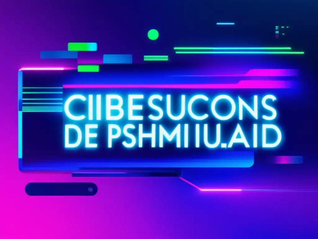 Imagen: Prevenir amenazas internas ciberseguridad en arte glitch 8K-