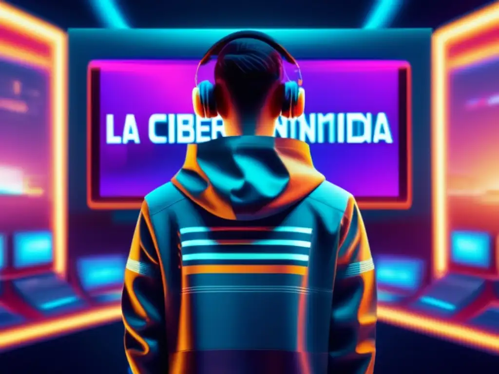 Imagen de Glitch Art 8K para 'Ciberseguridad en entretenimiento: Protección industria cine y videojuegos'