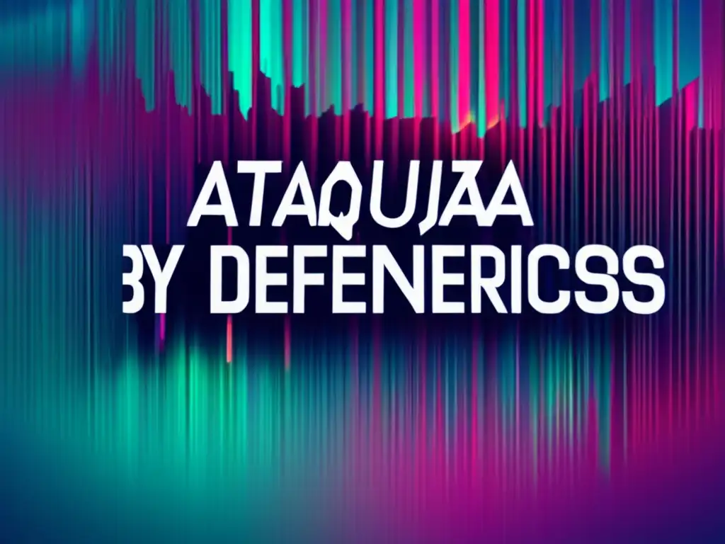 Imagen Glitch Art: Defensa contra ataques criptográficos