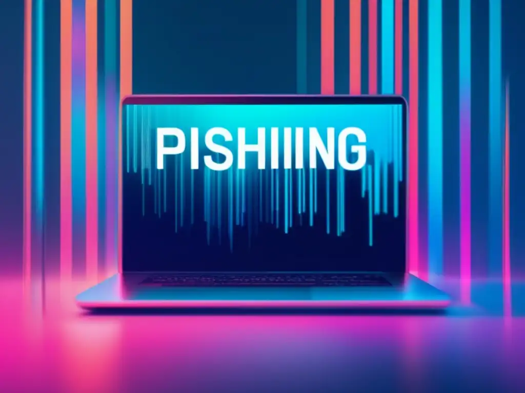 Imagen Glitch Art: Cómo prevenir el phishing en profundidad