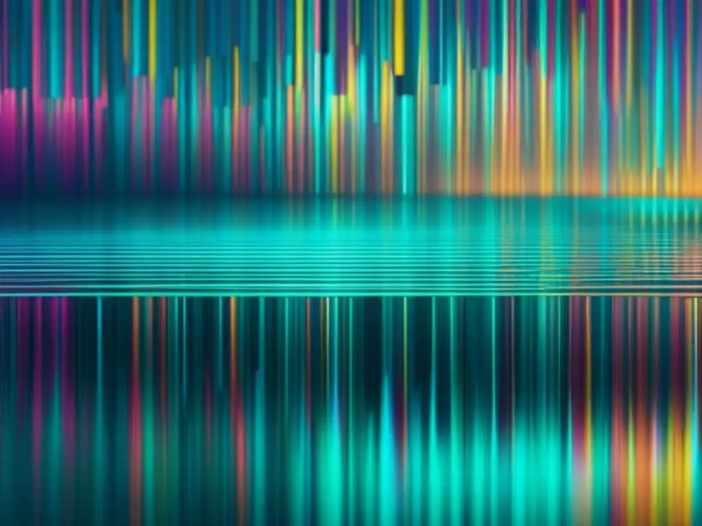 Imagen de arte glitch: Prevención de ciberataques 'Watering Hole'