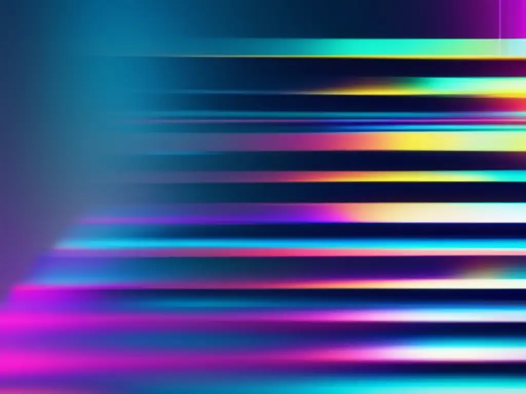 Imagen de Seguridad en Dispositivos Móviles Imagen de Ciberseguridad dispositivos móviles en estilo Glitch Art