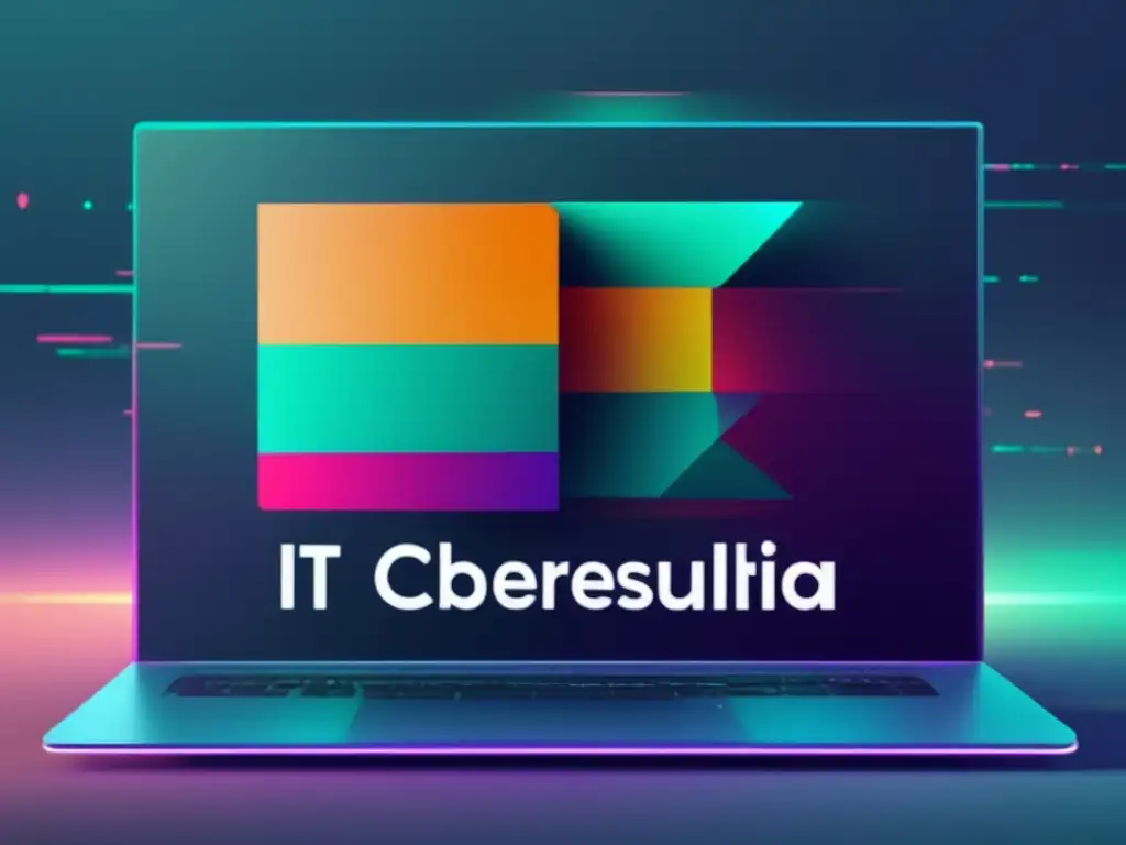 Importancia de la formación en ciberseguridad con estilo Glitch Art