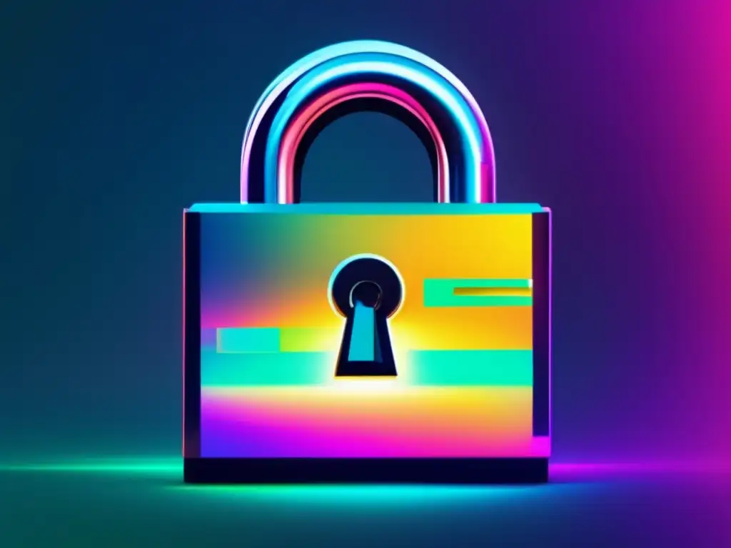 Padlock glitch art: Autenticación adaptativa en ciberseguridad