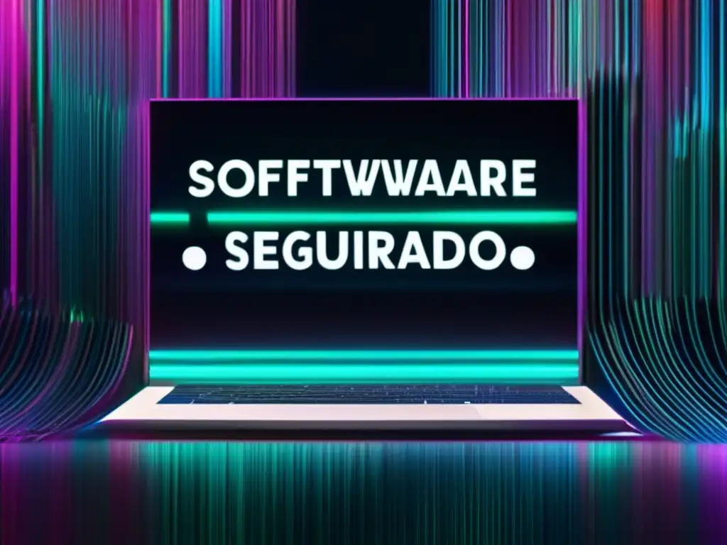 Paisaje digital con dispositivo de borrado seguro - Borrado seguro de información ciberseguridad