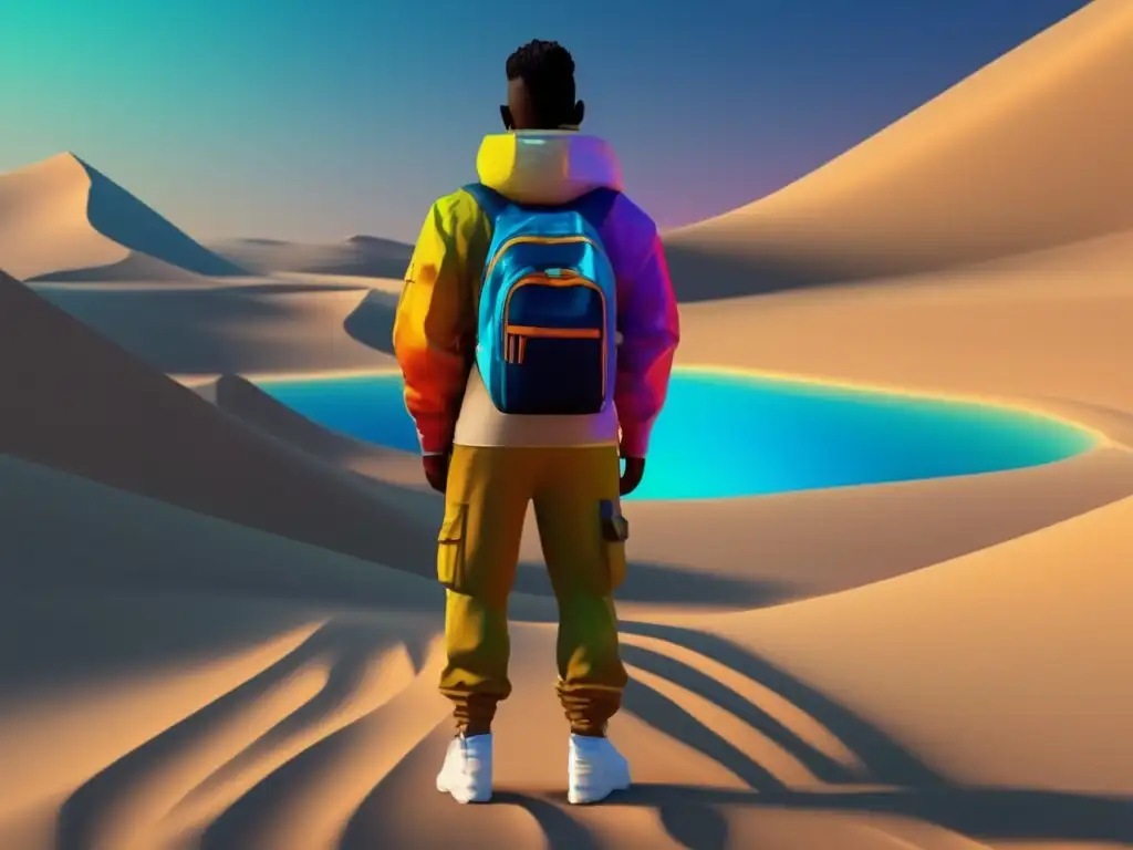 Uso de Sandboxes para Probar Software Seguro en una imagen de Glitch Art de 8k