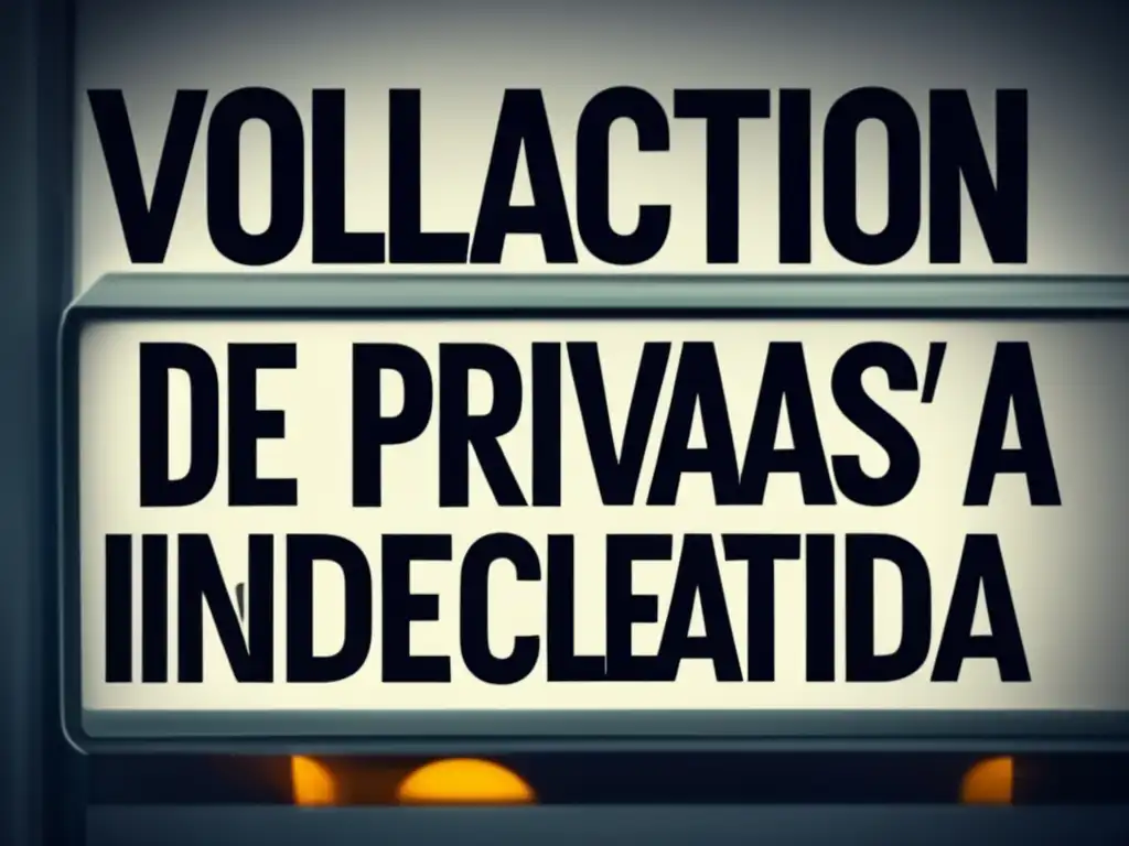 Violación de la privacidad ciudadano en ciberespionaje